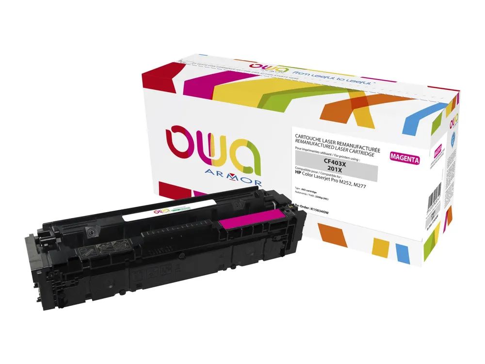 Armor OWA - Magenta - kompatibel - wiederaufbereitet - Tonerpatrone (Alternative zu: HP 201X)