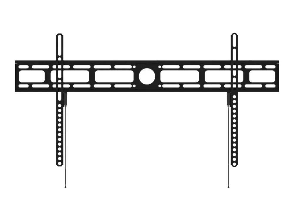 Techly Klammer - Ultra-dünn - für LCD TV - Schwarz - Bildschirmgröße: 107-203 cm (42"-80")