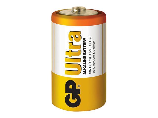 GP Battery GP Ultra 13AU U2 - Batterie 2 x D - Alkalisch