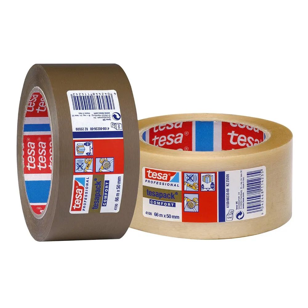 TESA Comfort PVC 4100 50mm x 66m transparent