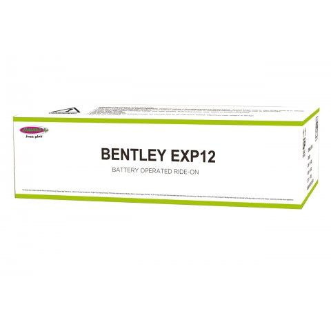 Jamara Ride-on Bentley EXP12 weiss 12V
