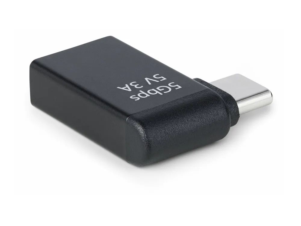 StarTech.com Right Angled USB-C to USB-A Adapter, USB 5Gbps, Compact USB-C Male to USB-A Female Adapter, Metal Housing, M/F - USB-Adapter - 24 pin USB-C (M)