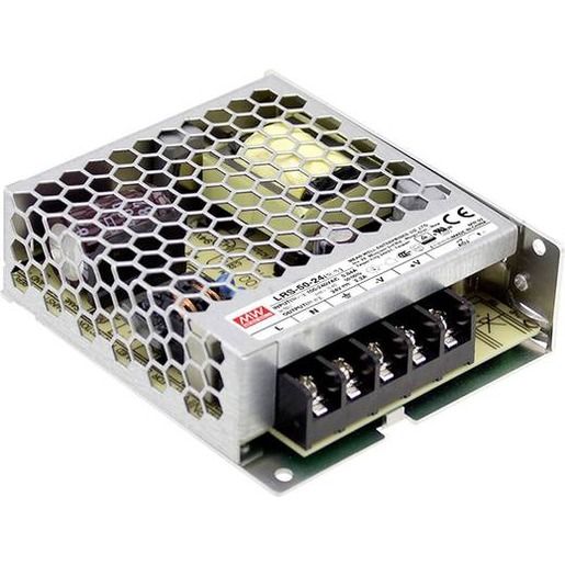 Mean Well NETZTEIL 52,8W 230VAC/24V 2,2A / MEANWE LRS-50-24