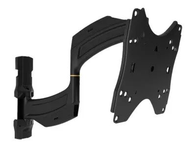 Chief Thinstall Medium 18" Extension Single Arm Wall Mount - For Displays 32-55" - Black - Befestigungskit (Dual-Schwenkarm)