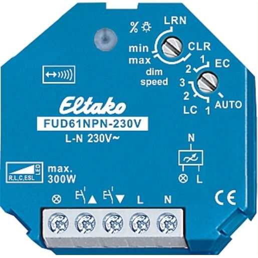 Eltako FUNKAKTOR UNIV.-DIMMSCH. +LED / ELTAKO FUD61NPN-230V 30100835