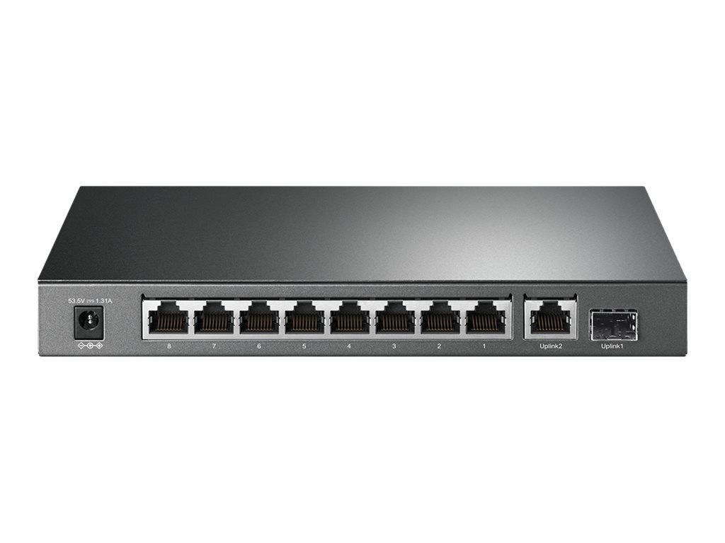 TP-LINK TL-SG1210P - Switch - unmanaged - 8 x 10/100/1000 (PoE+)