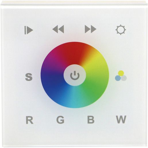 SmartLed WANDCONTROLLER RGBW 4X5A / SMARTL SR-2811PWM WEIß SR-2811PWM(white)