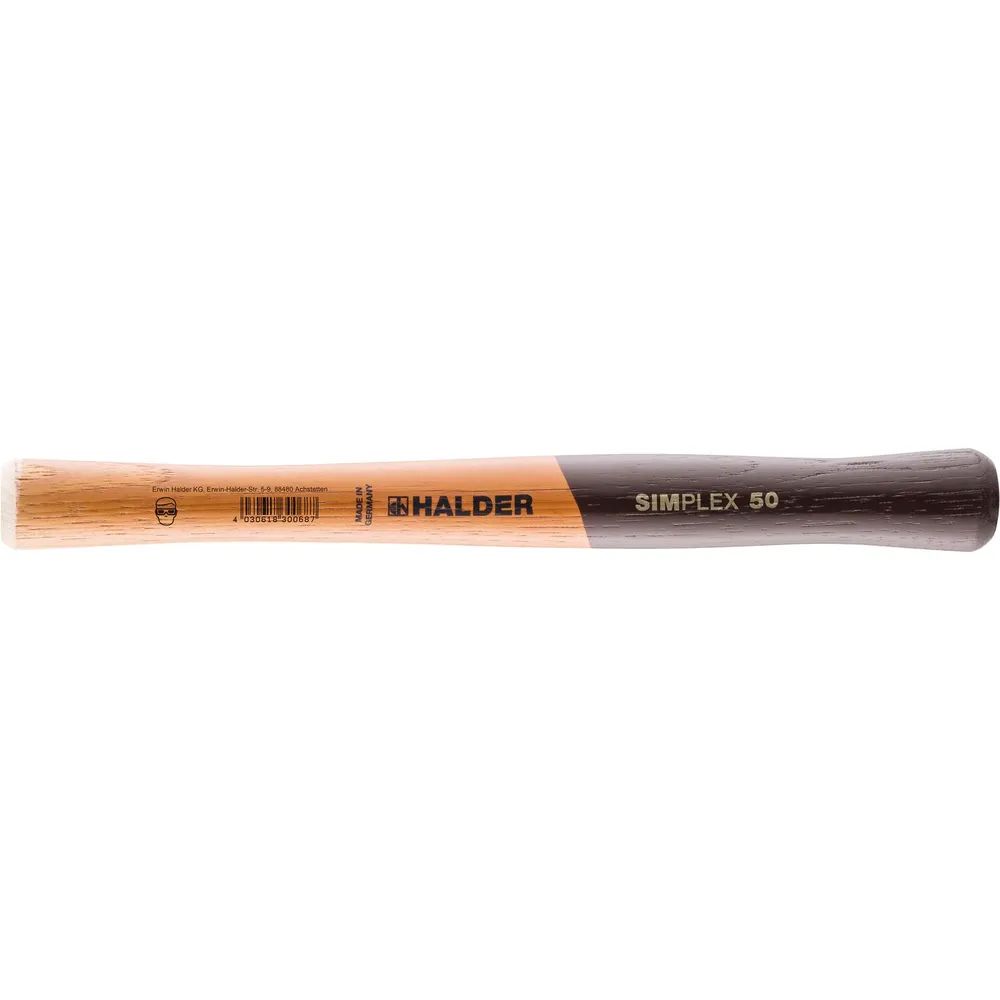 HALDER Hickory Schonhammerstiel für Kopf ø 40 mm Stiellänge 275 mm