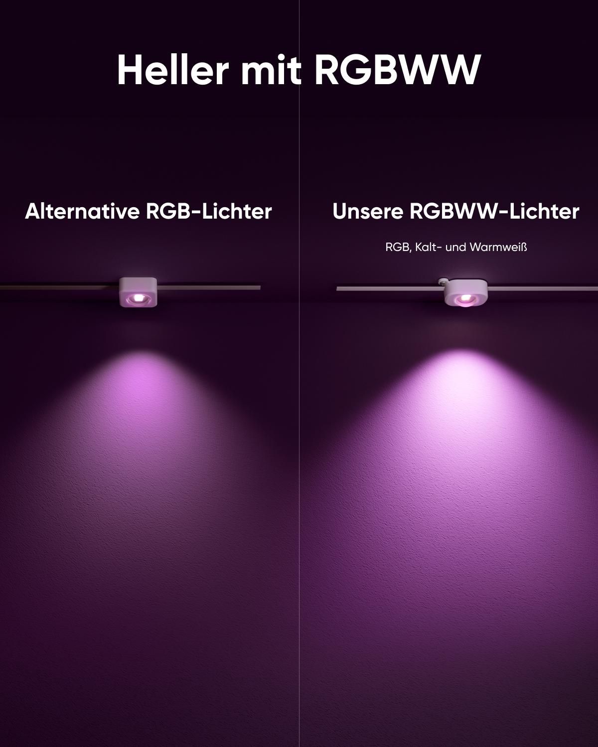 eufy Outdoor-Lichterkette E22, 15m, 60 Triple-LEDs