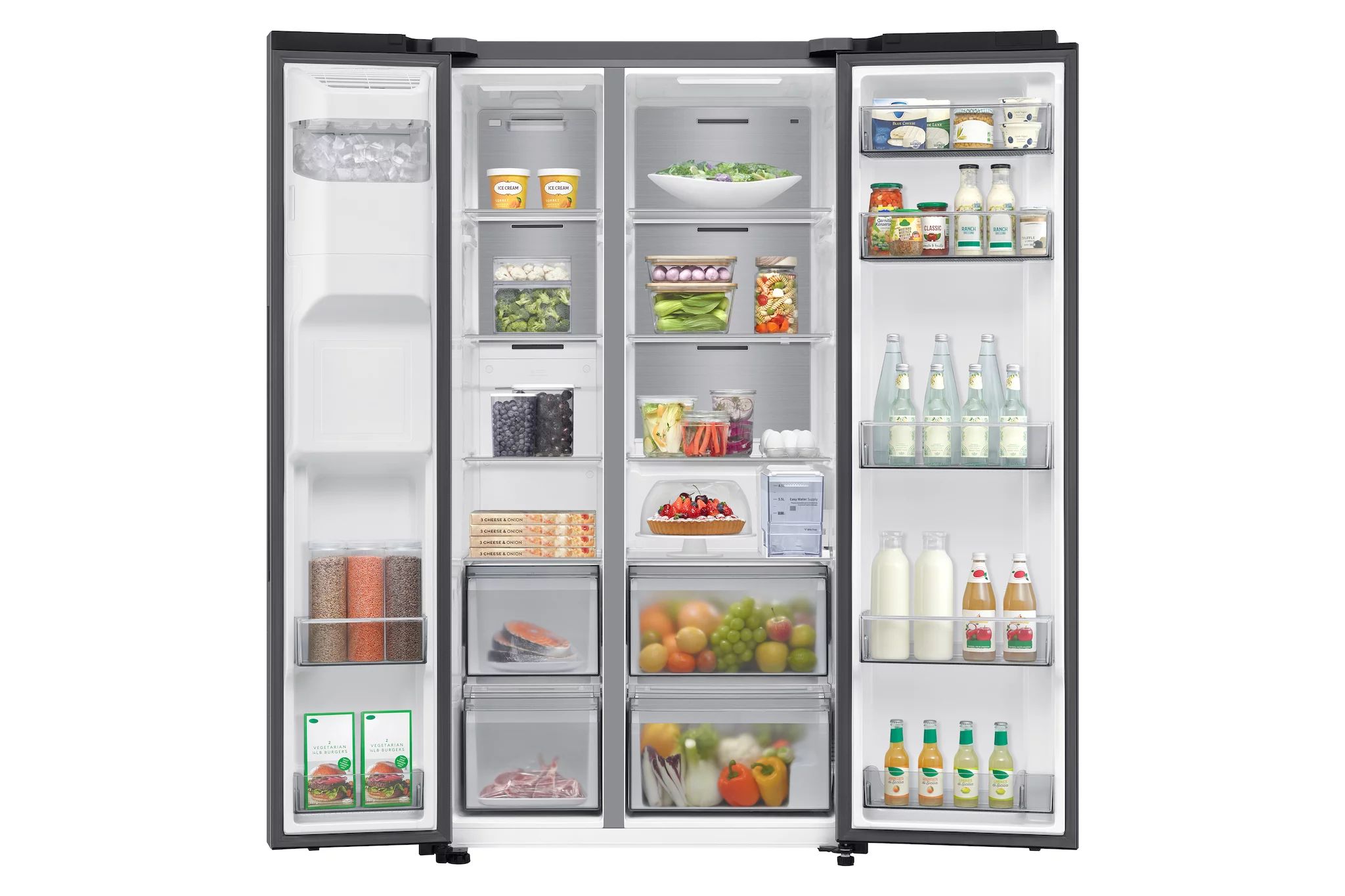 Samsung RS70F65KETEF, silber