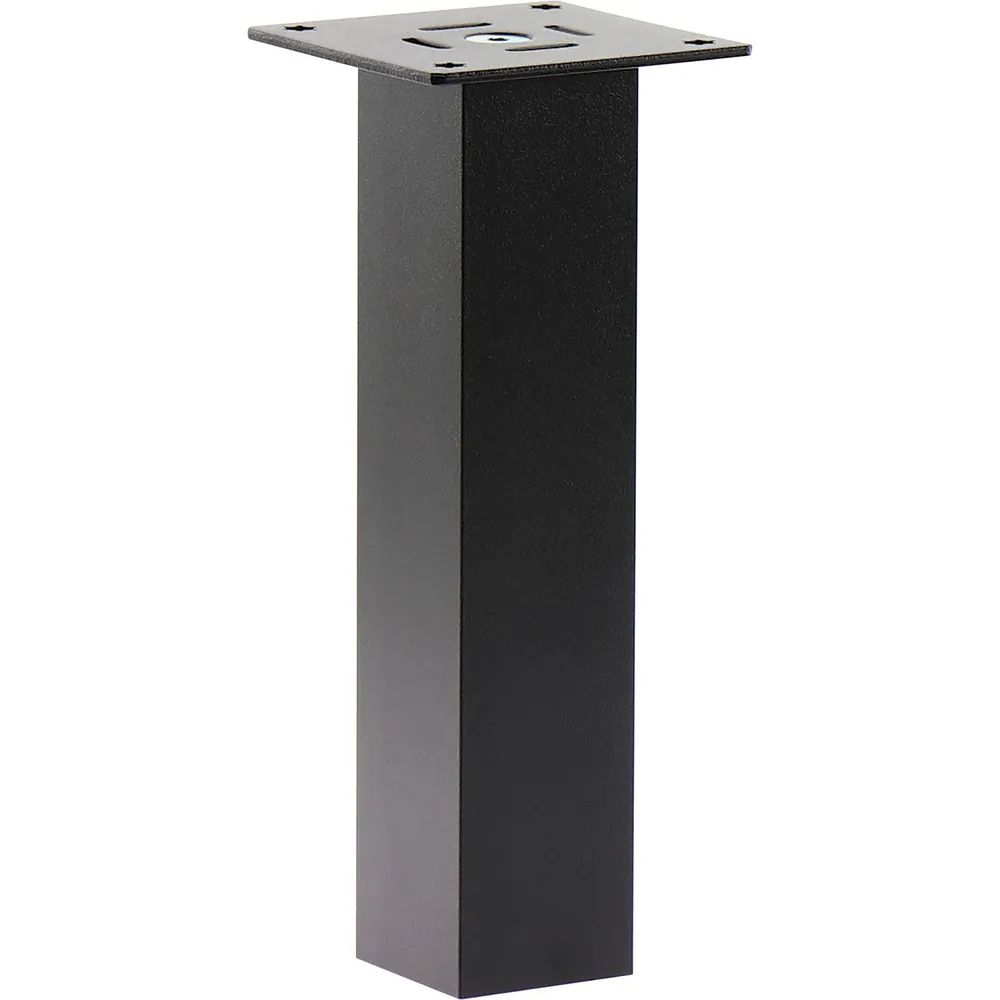 Ebb Beschlagtechnik GmbH Beschlagtechnik Barkonsole Capri 50 x 50 x 170 mm gerade Aluminium schwarz