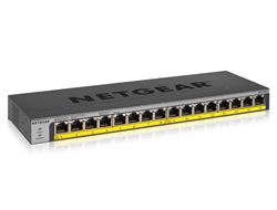 Netgear GS116LP - Switch - 16 x 10/100/1000 (PoE+)