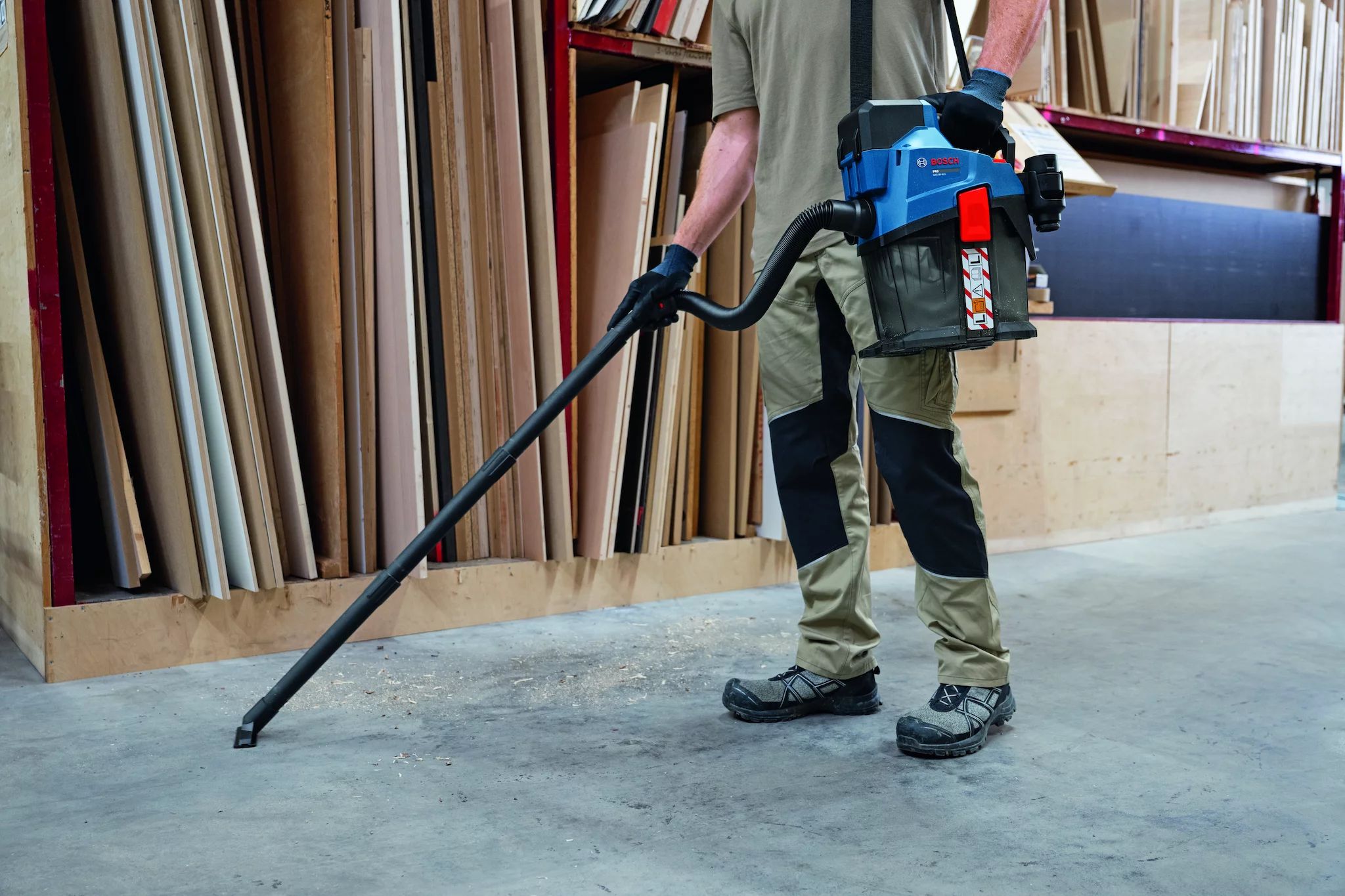 Bosch GAS18V-6LS Akku-Staubsauger inkl. Zubehör