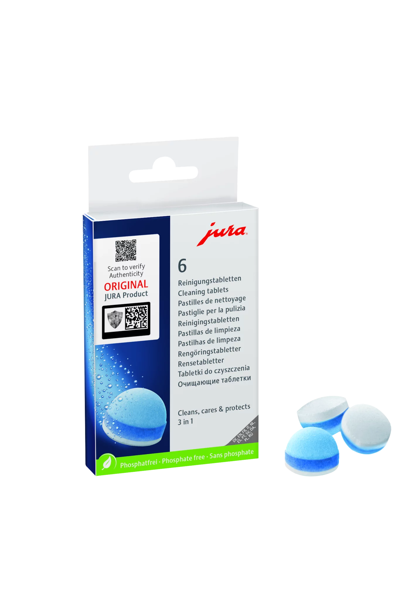 Jura ENA 4 Full Metropolitan + Filterpatrone, 3er Pack + 3-Phasen-Reinigungstabletten - SET
