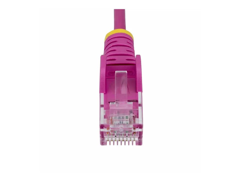StarTech.com 2m Pink Slim CAT6 Ethernet Cable, Snagless, 28AWG, LSZH - Patch-Kabel - RJ-45 (M)