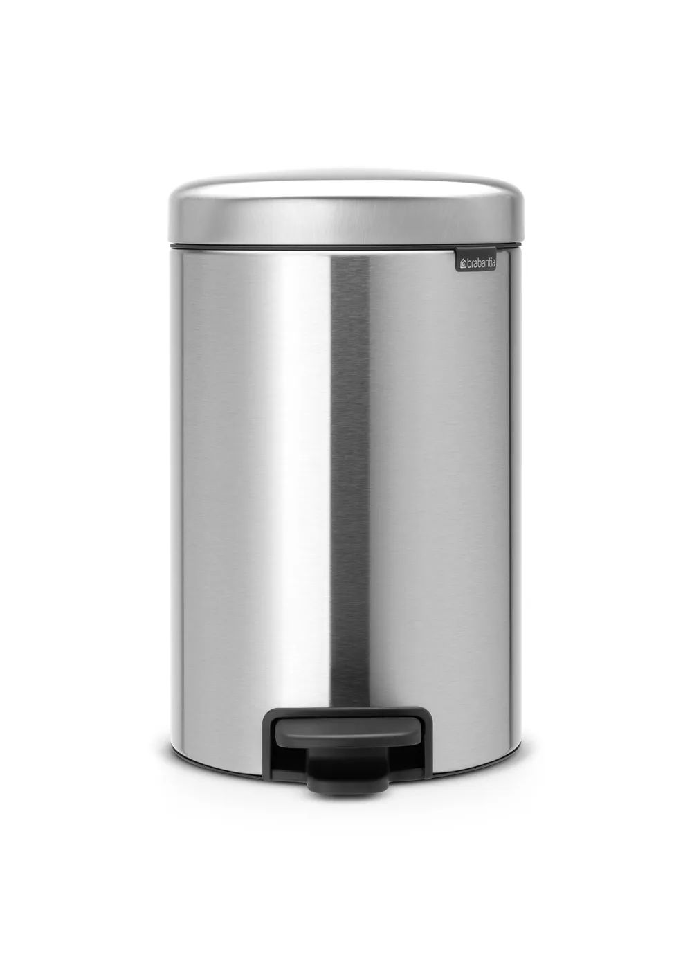 Brabantia NewIcon Treteimer, 12L - Matt Steel Fingerprint Proof