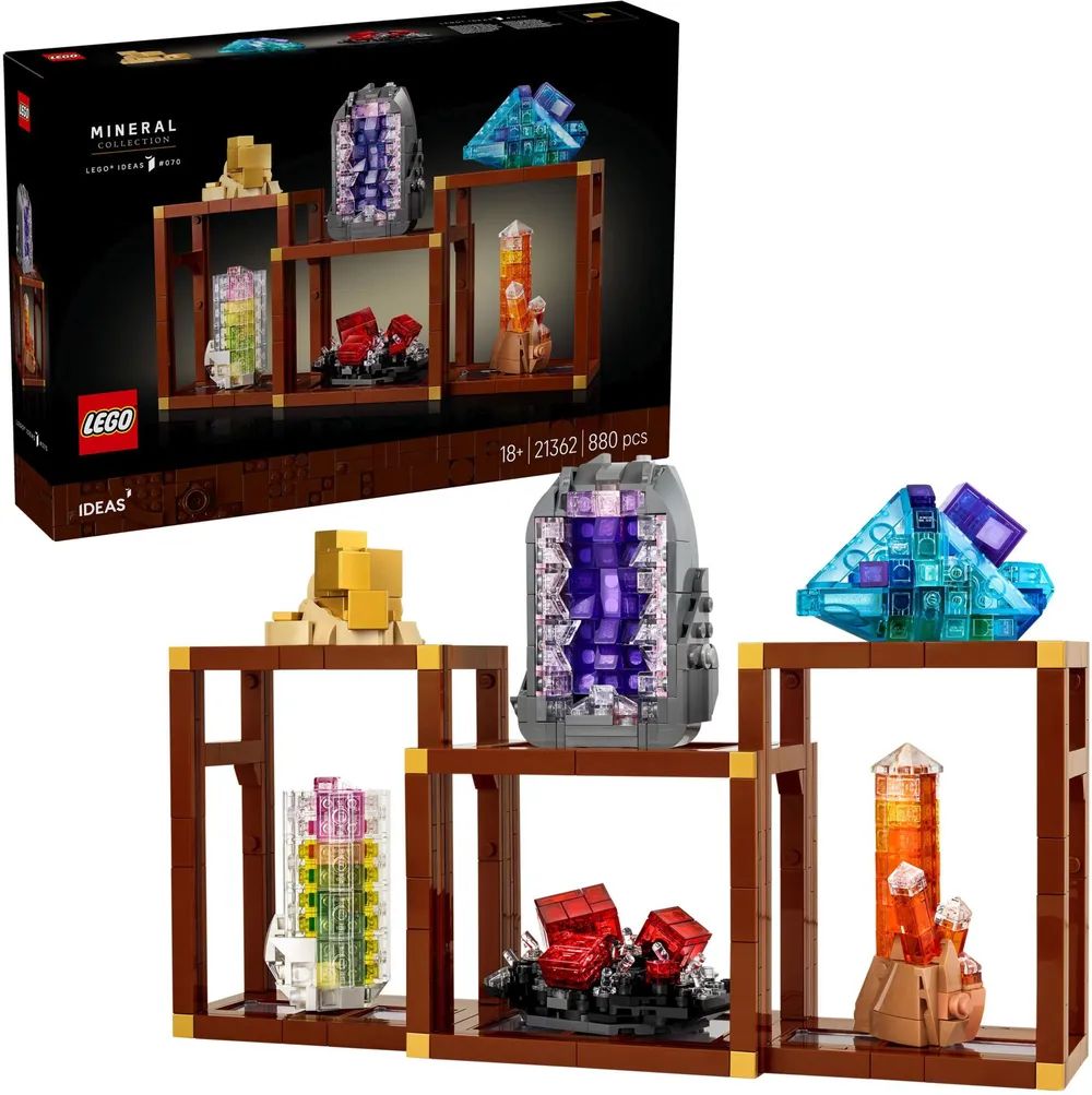 LEGO 21362 Ideas Mineraliensammlung