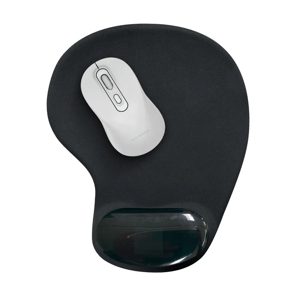 VIVANCO Mousepad mit Gel-Kissen