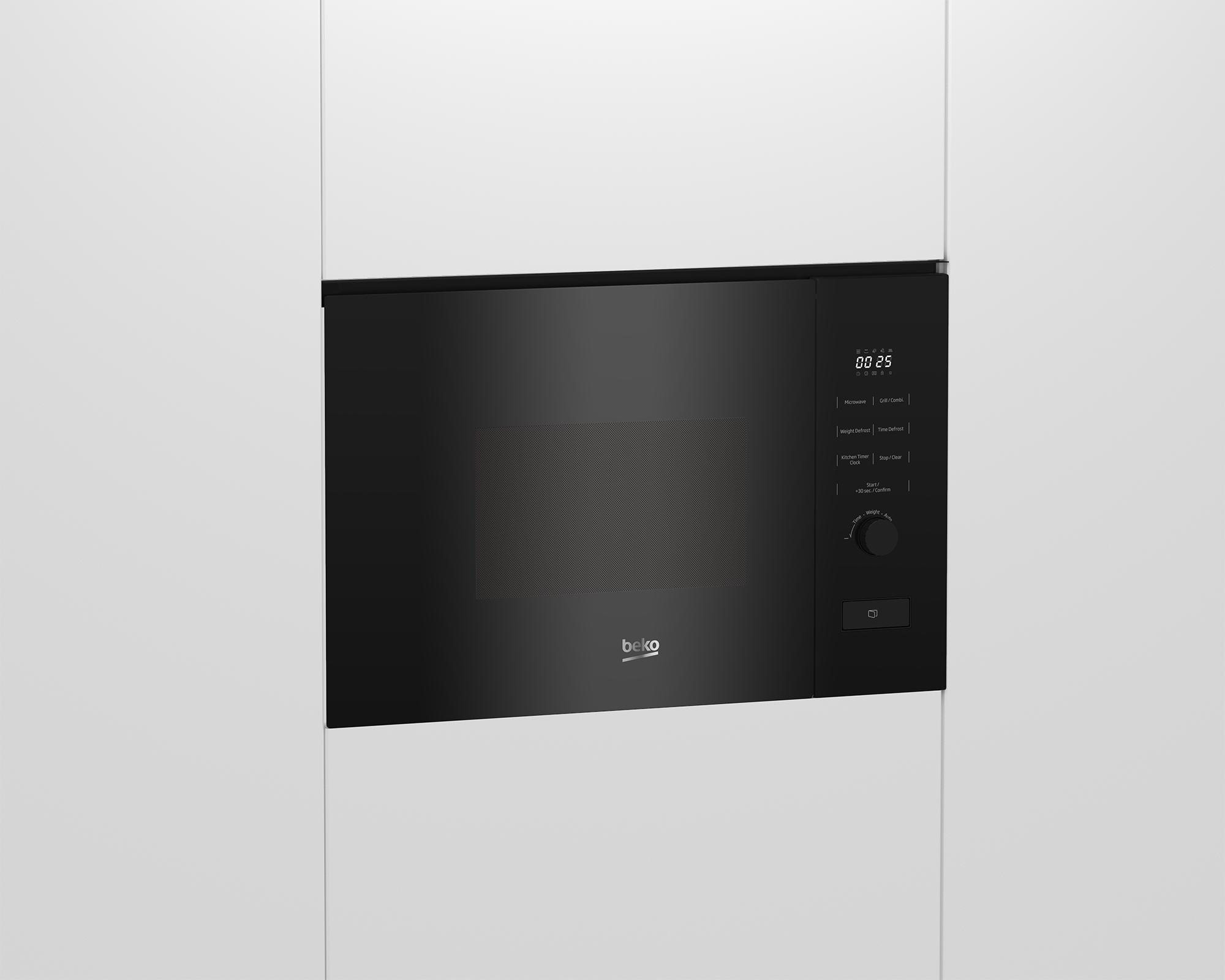 Beko BMGB 20212 B Einbaumikrowelle, 800 W - black