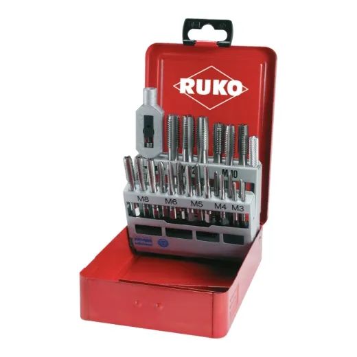 RUKO Handgewindebohrer-Satz M DIN 352 HSSCo5