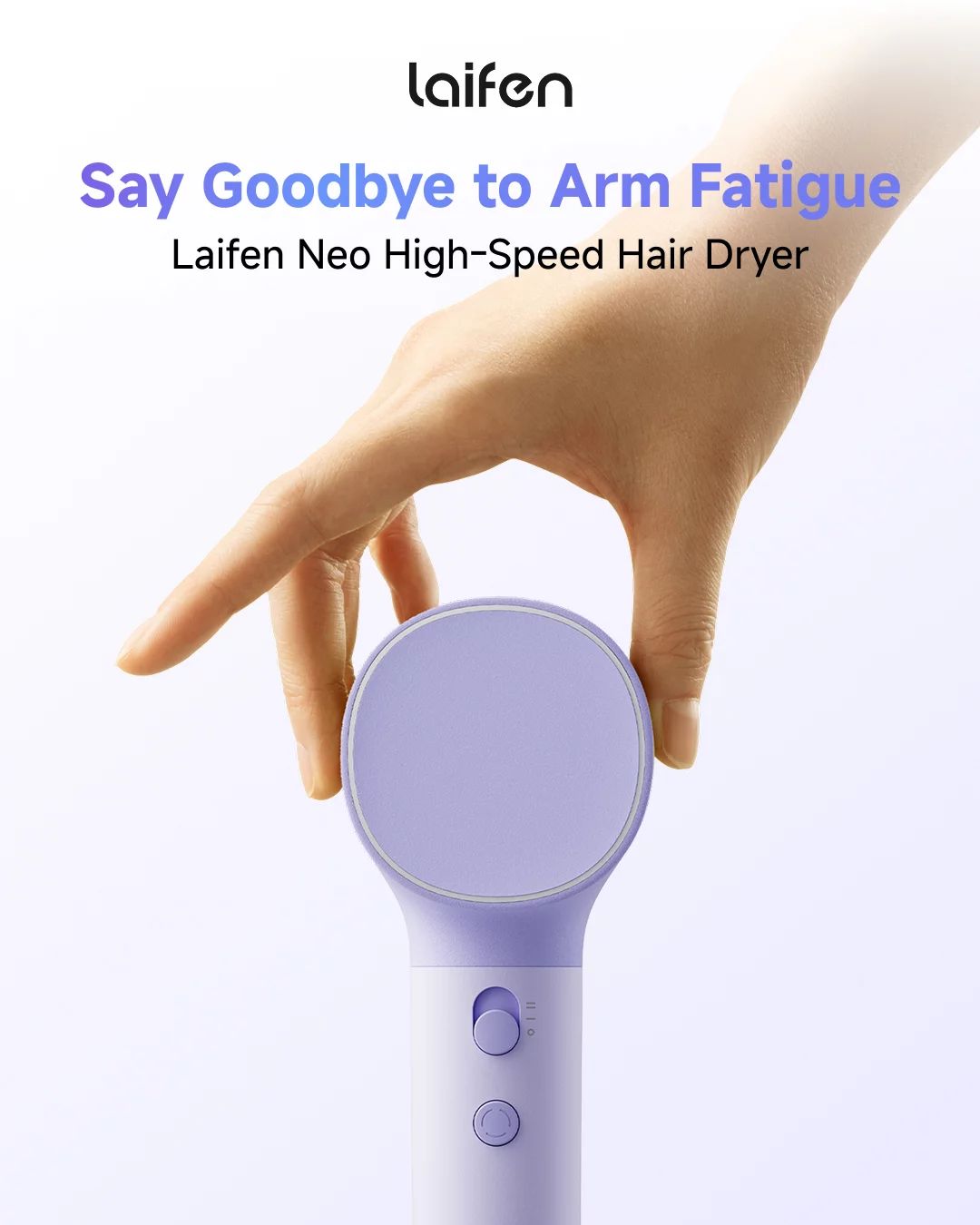 Laifen Neo High-Speed Hair Dryer inkl. Zubehör - Shadow Black