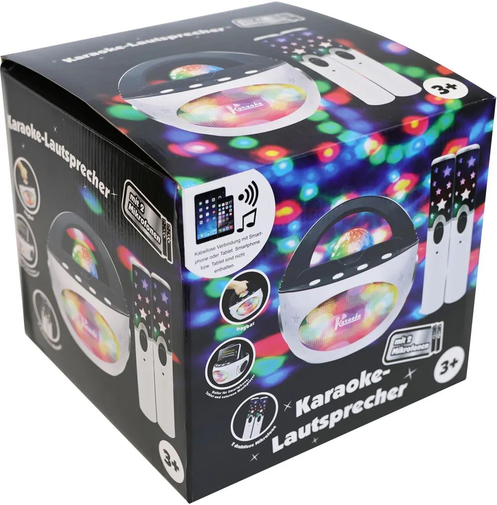 VEDES Großhandel GmbH - Ware BGB Karaoke Lautsprecher, 2 Mikrofone