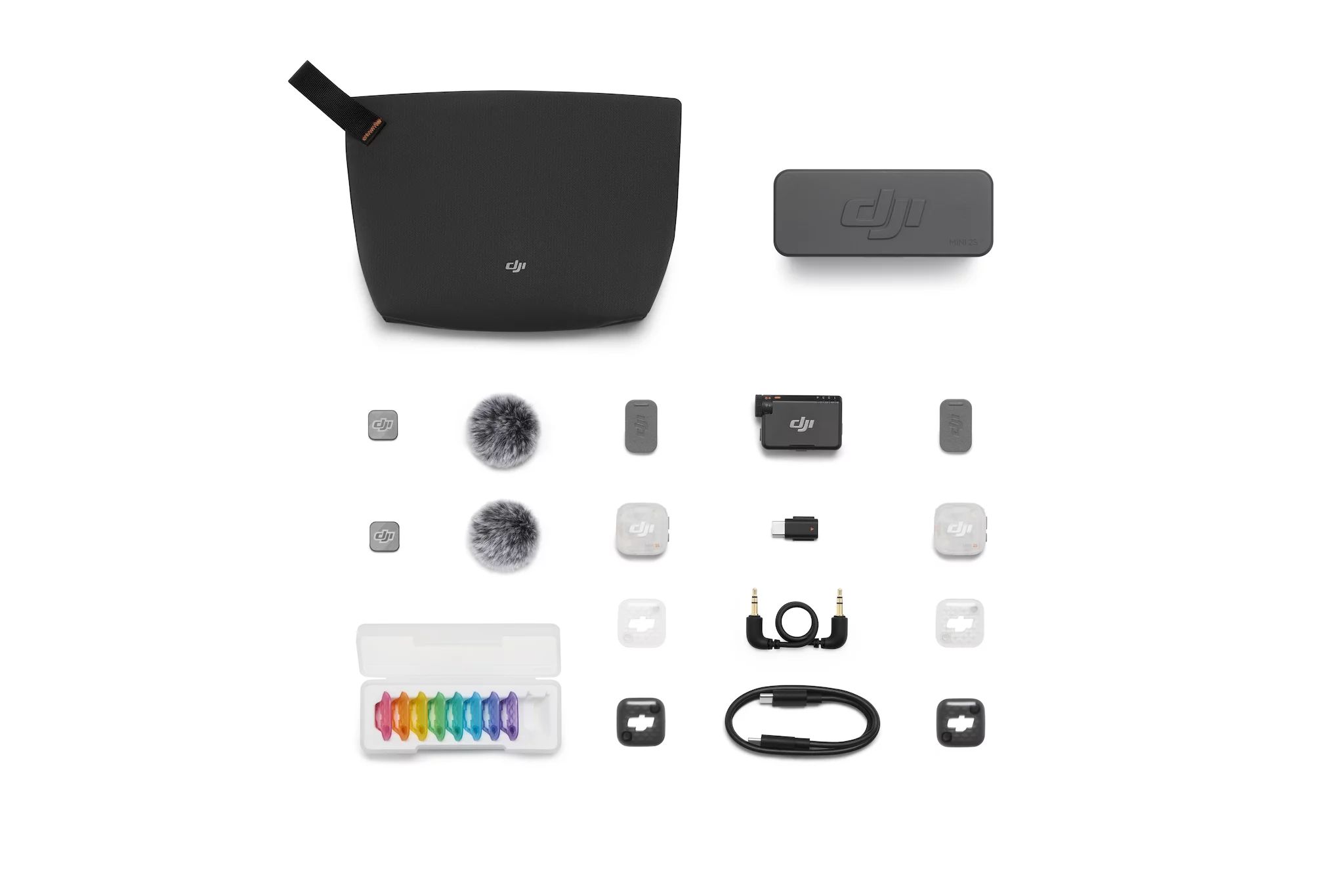 DJI Mic Mini 2S (2 Sender + 1 Empfänger + Ladeschale)