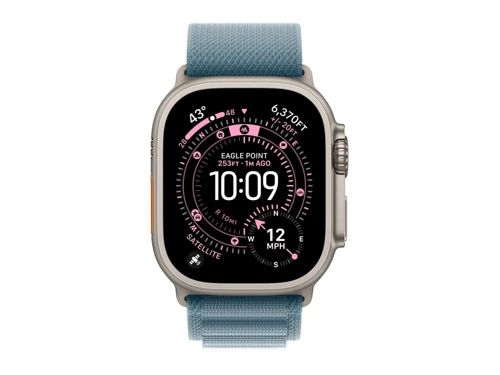 Apple Watch Ultra 3 - 49 mm - natürliches Titan