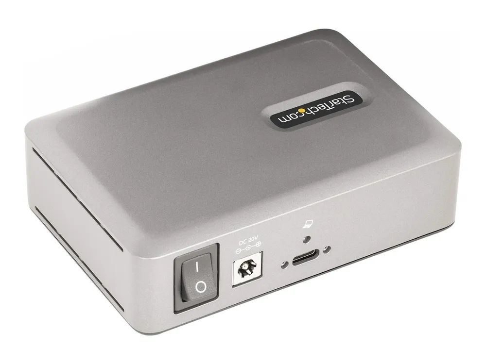 StarTech.com 7-Port USB-C Hub, 5x USB-A + 2x USB-C, Self-Powered w/ 65W Power Supply, USB 3.1 10Gbps Hub w/ BC1.2 Charging, Desktop/Laptop USB Hub with 3ft Locking USB-IF Certified Cable - USB Expansion Hub (10G5A2CS-USB-C-HUB)
