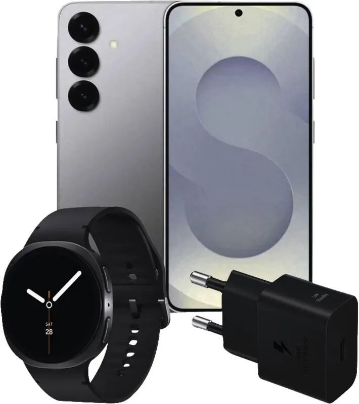 Samsung S25 256GB WATCH8-40MMBT 25WCH