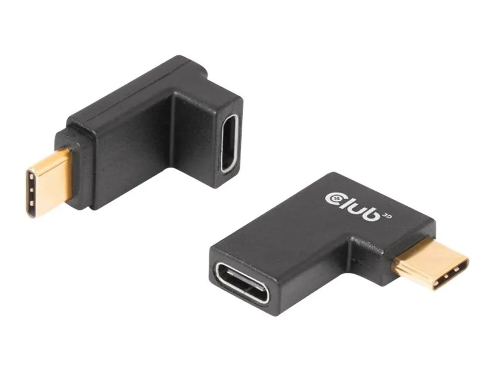 Club 3D USB-C Adapterkit - USB 3.2 Gen 2 - 20 V - 5 A - gewinkelt, USB-Stromversorgung (100 W)