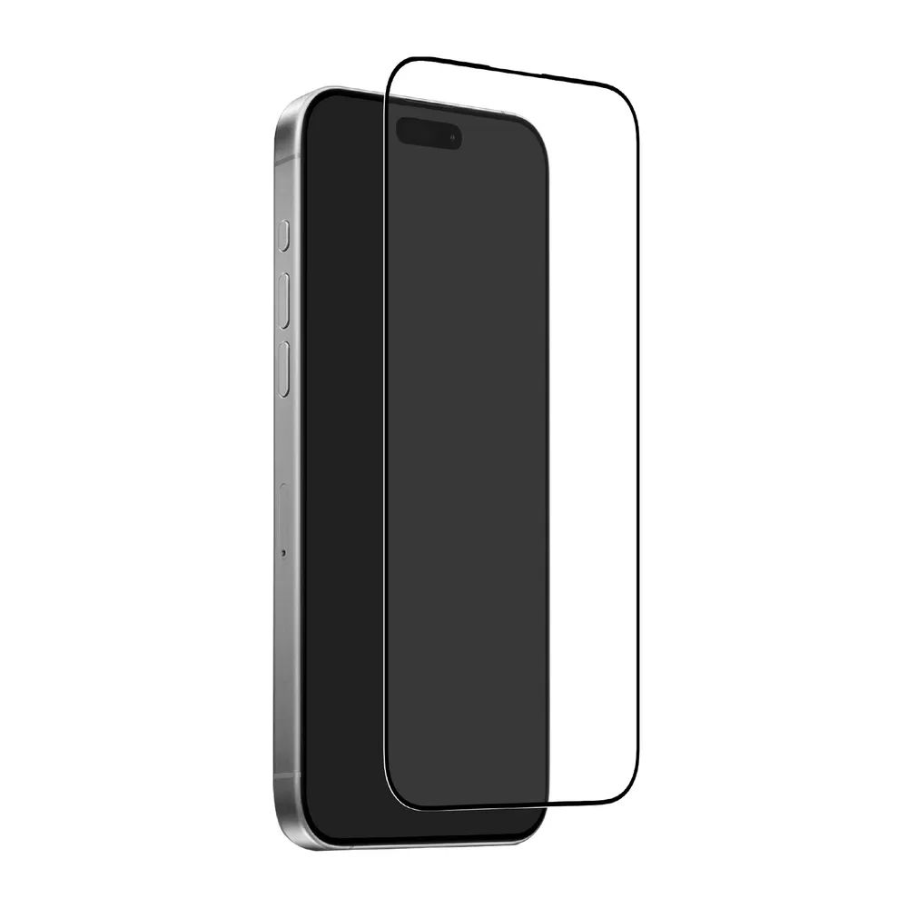 PURO Displayschutzglas Fullscreen mit Applikator für iPhone 17 PRO MAX/18 PRO MAX, 2,5D
