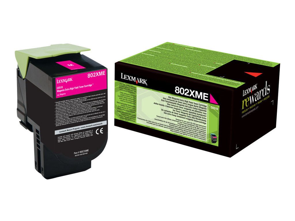 Lexmark Magenta - original - Tonerpatrone - für Lexmark CX510de