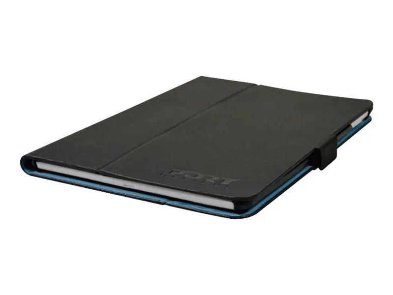 PORT Designs PORT CHELSEA - Schutzabdeckung für Tablet - Polyurethan-Kunstleder - Schwarz - 10" - für Samsung Galaxy Tab 3 (10.1 Zoll)