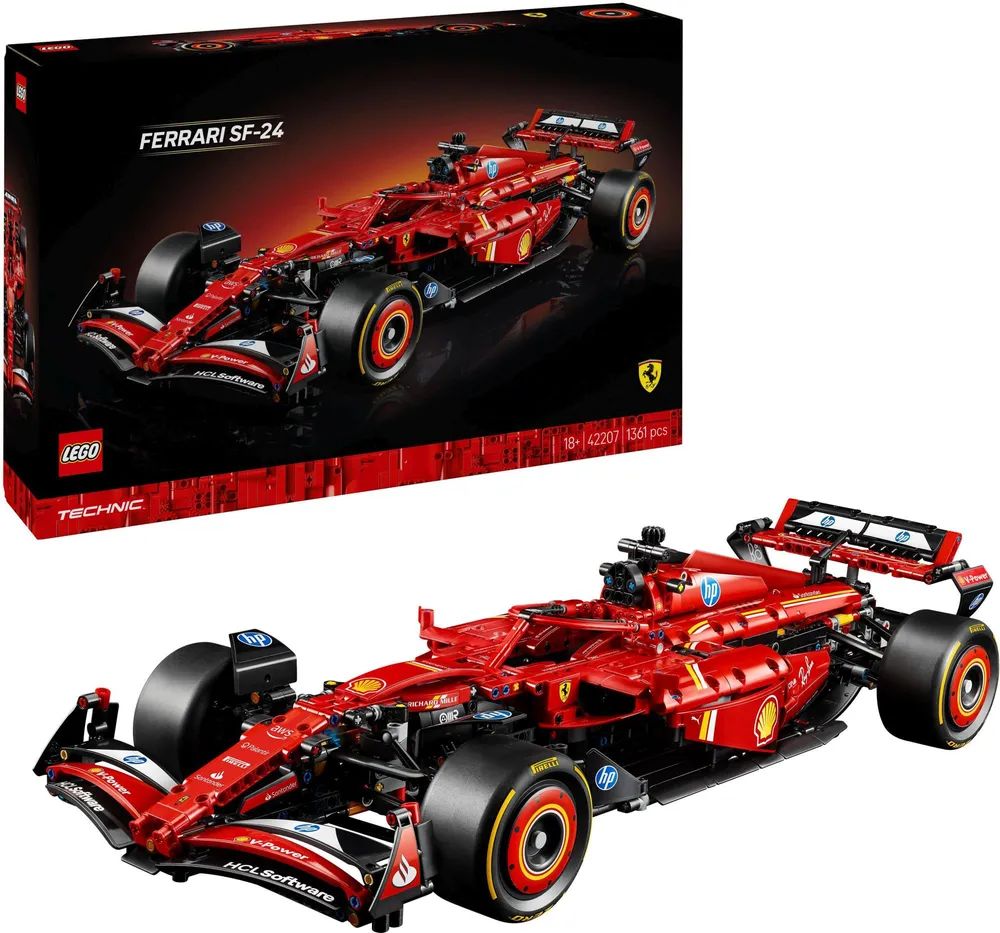LEGO 42207 Technic Ferrari SF-24 F1 Rennauto
