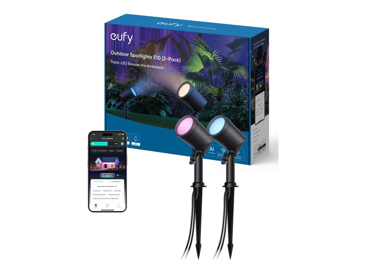 eufy Outdoor Spot Light E10 2 pack