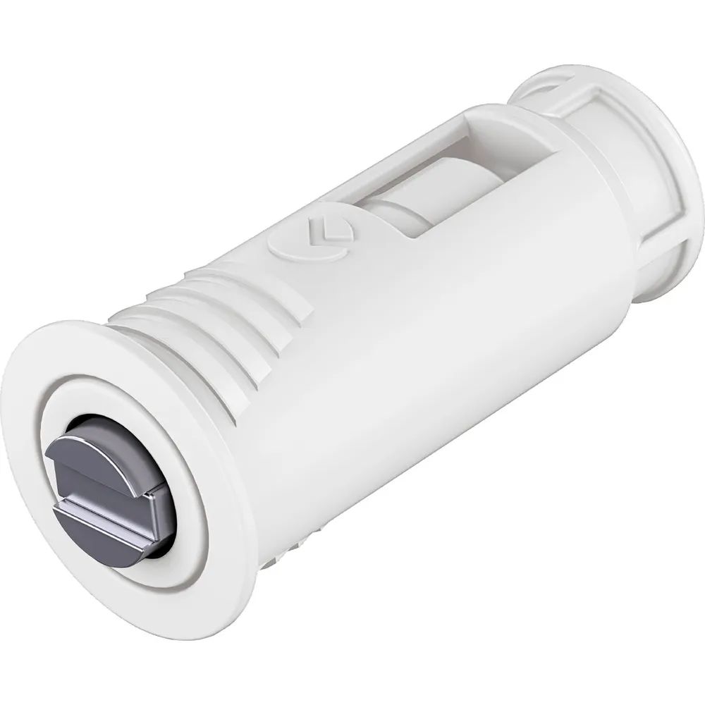 ITALIANA FERRAMENTA Einbohrmagnetschnapper K-LOCK Kunststoff weiß