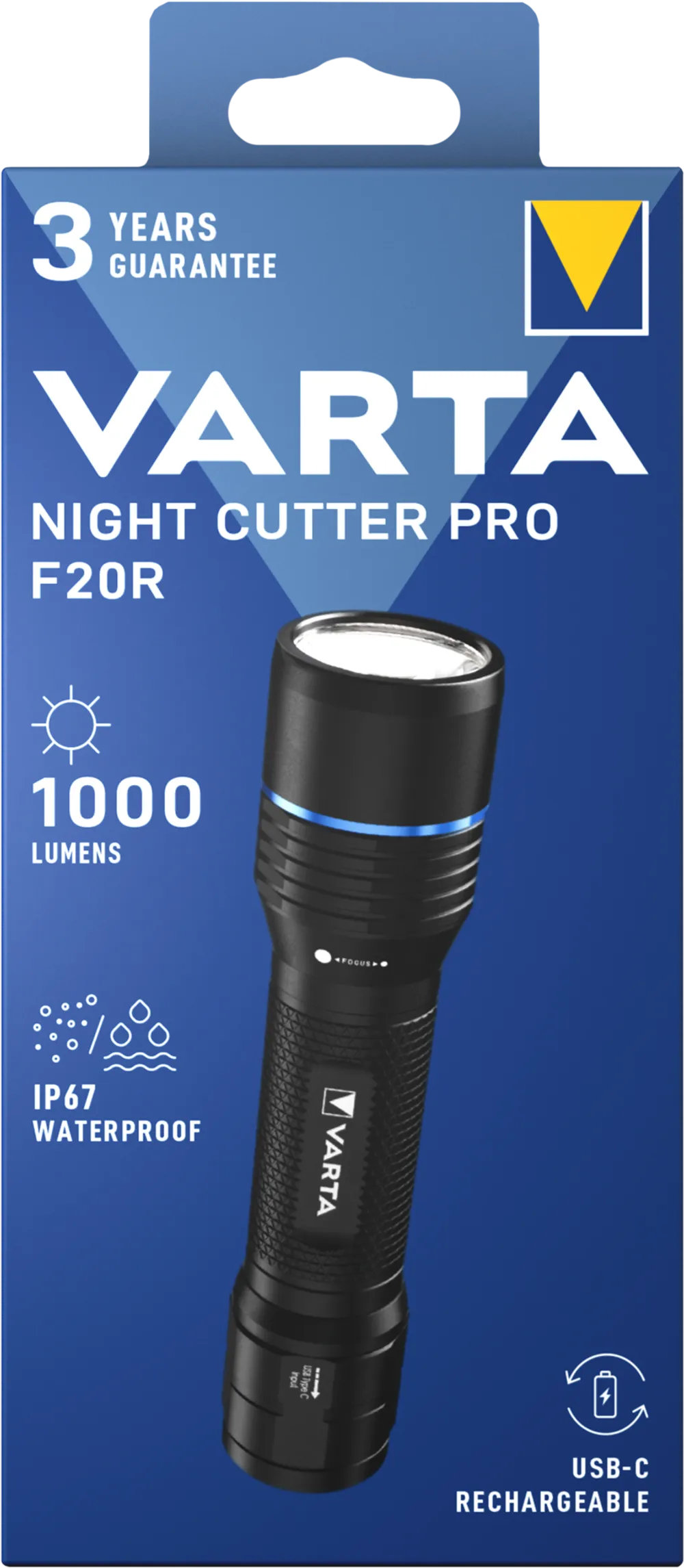 VARTA Night Cutter Pro F20R mit Akku