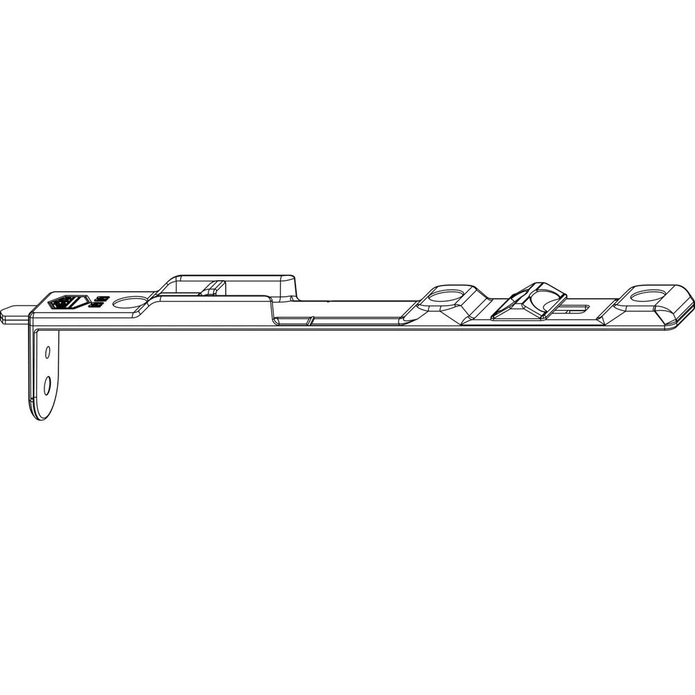 MACO MM Kantriegel oben, Euronut, L=162 mm, silber (213922)