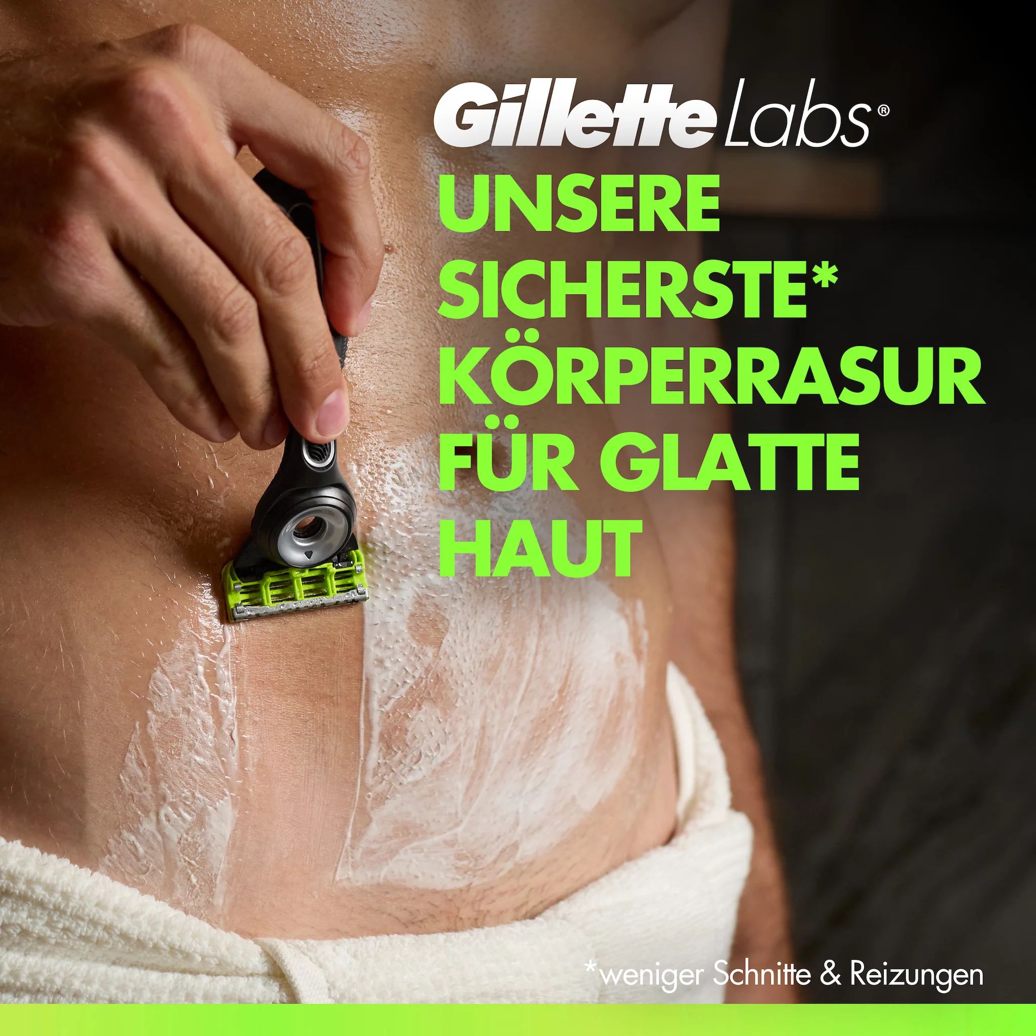 Gillette Labs Body + Intimate Systemklingen 10er