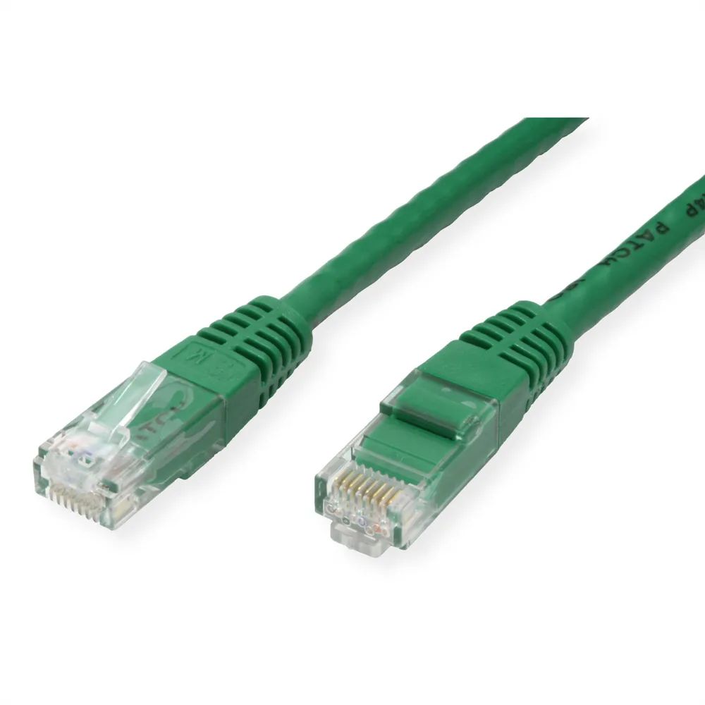 VALUE Patchkabel Cat.6 (Class E) UTP, grün, 7 m