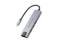 Conceptronic DONN29G 6-in-1 USB 3.2 Gen 2 Docking Station 4K60Hz HDMI USB-A 10Gbps x 2 USB-C