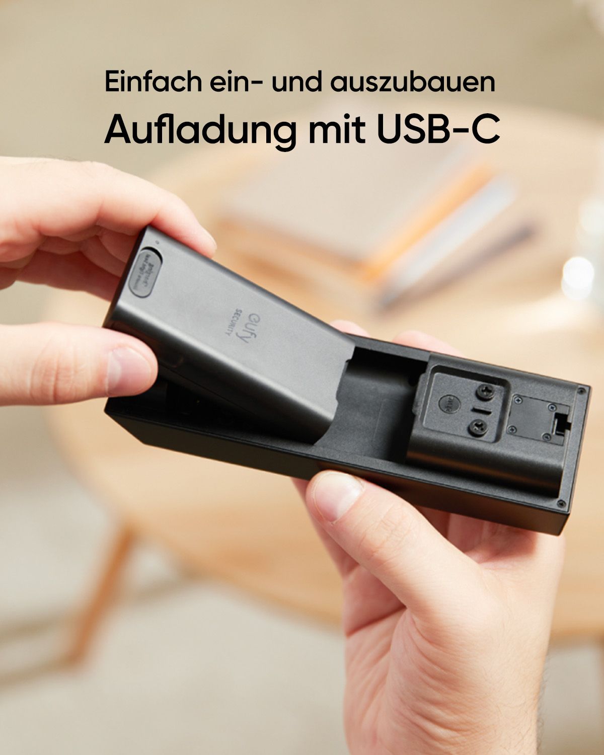 eufy Reserveakku für Türklingel mit Kamera E340