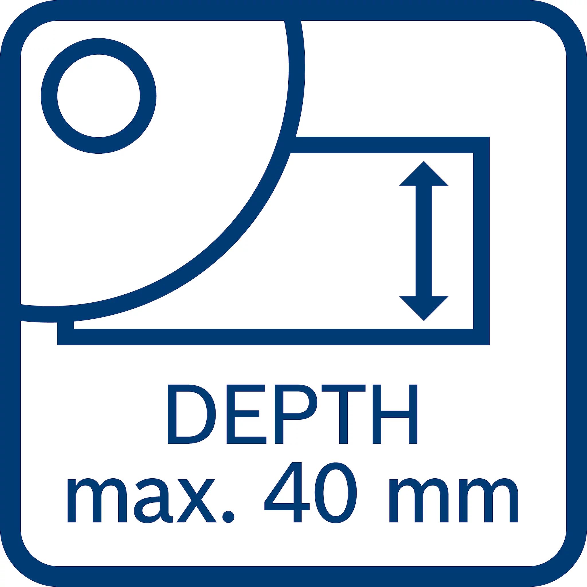 Bosch GNF18V-40 Akku-Mauernutfräse solo