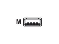 Datalogic USB-Kabel - USB (M) - 5 m - gewickelt