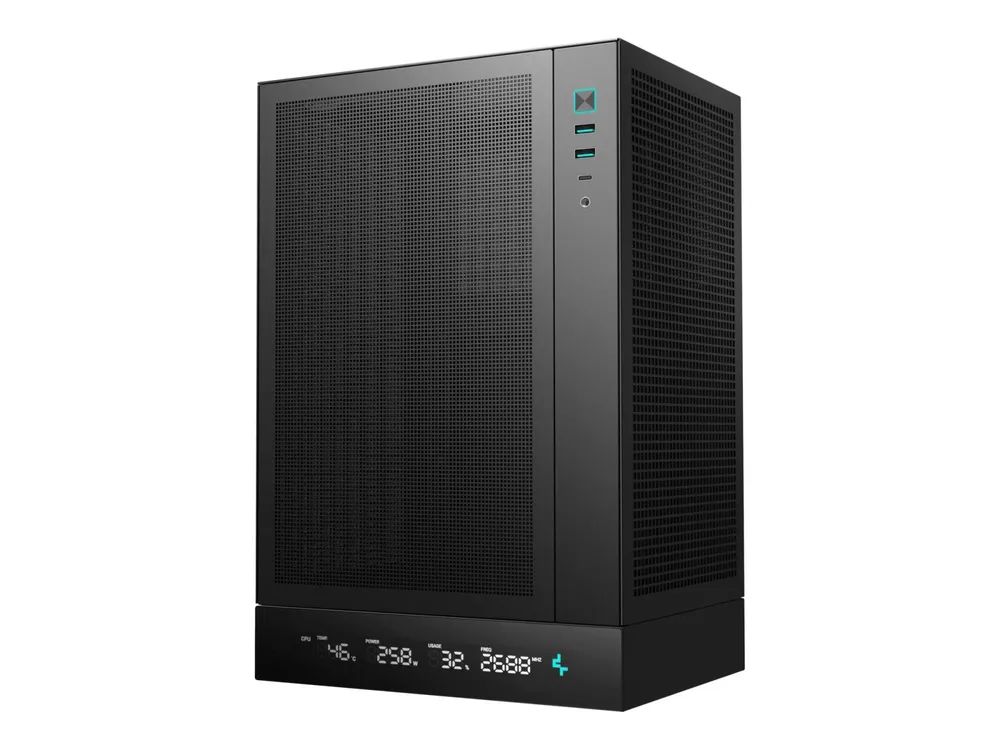 Deepcool CH170 DIGITAL - Mini-ITX - keine Spannungsversorgung (ATX / SFX / SFX-L)