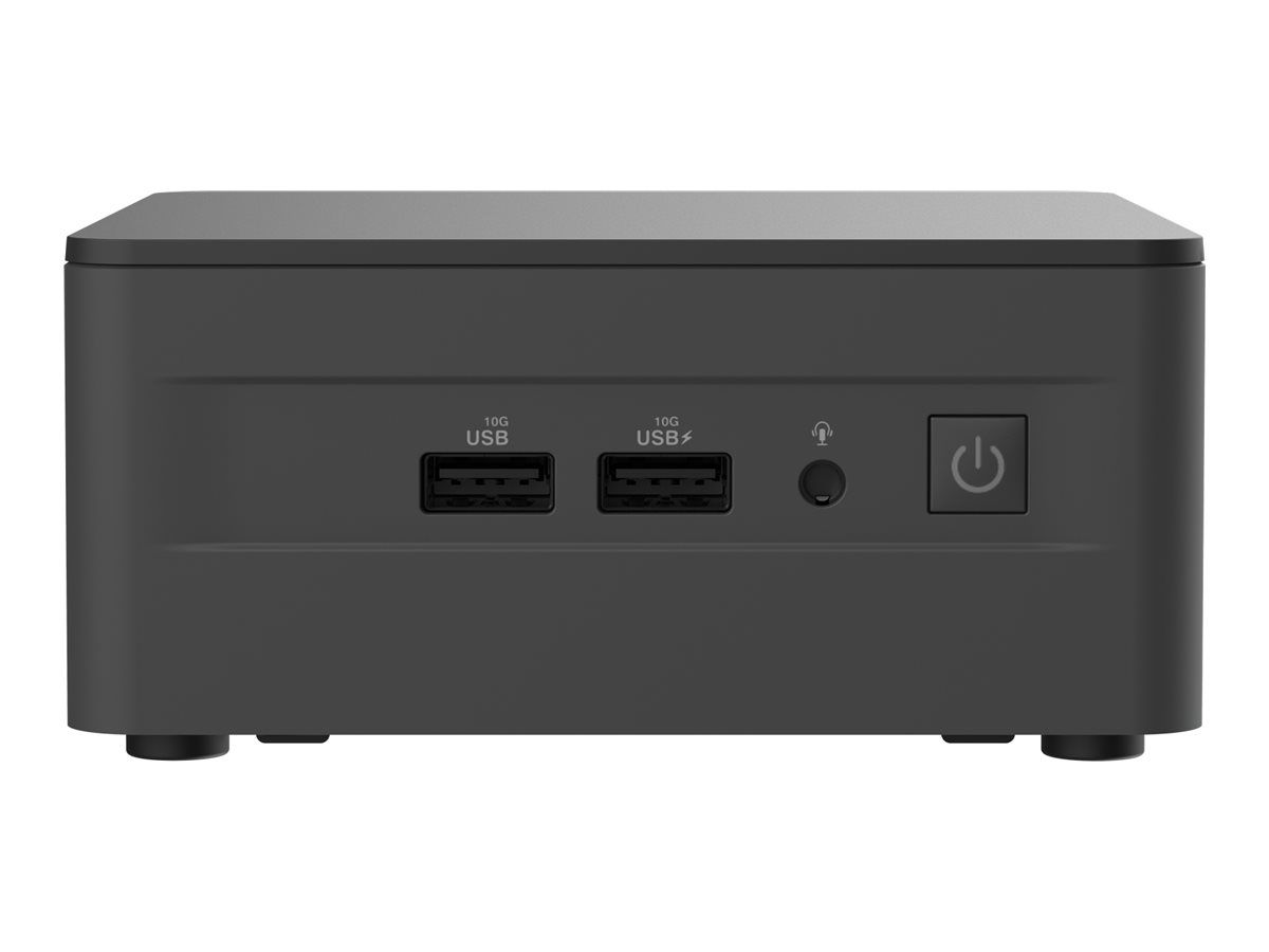 ASUS NUC 13 PRO RNUC13ANHI700002I - Barebone - Mini-PC - 1 x Core i7 1360P - RAM 0 GB - Intel Iris Xe Grafikkarte - Bluetooth 5.2, Wi-Fi 6E, 1GbE, 2.5GbE - WLAN: Bluetooth 5.2, 802.11a/b/g/n/ac/ax (Wi-Fi 6E)