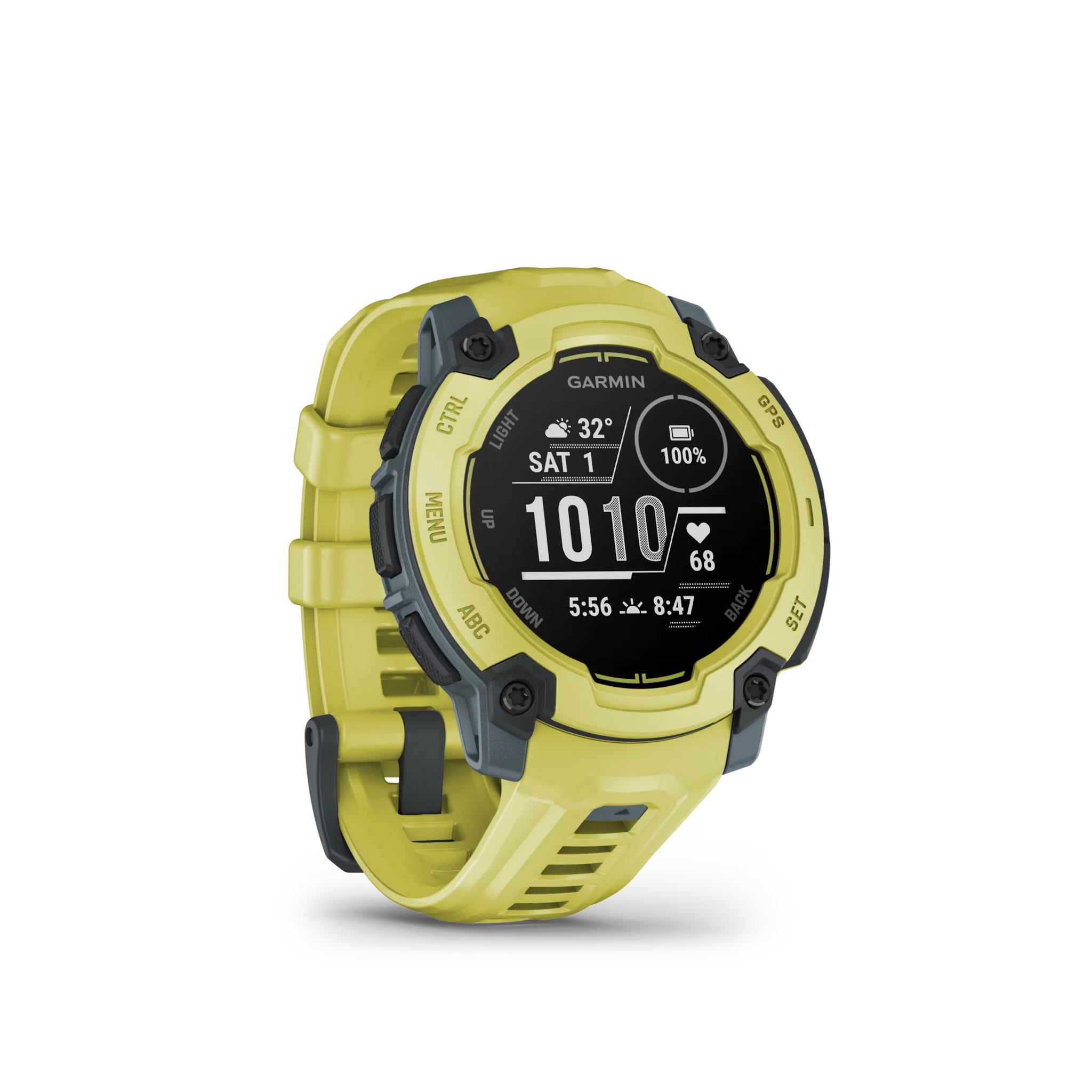 Garmin Instinct E, 45 mm, ElectricLimeBezel
