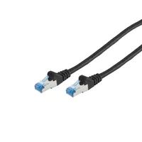 ShiverPeaks Patchkabel CAT6a RJ45 S/FTP Black - Netzwerk - CAT 6a - Kabel - Netzwerk
