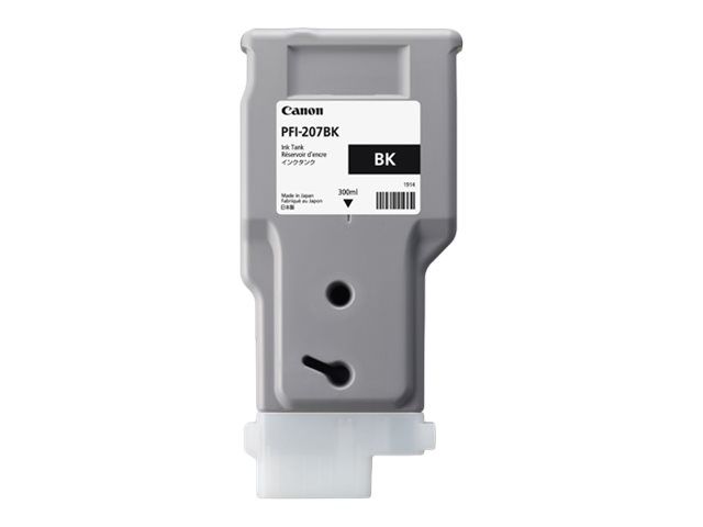 Canon PFI-207 BK - 300 ml - Schwarz - original